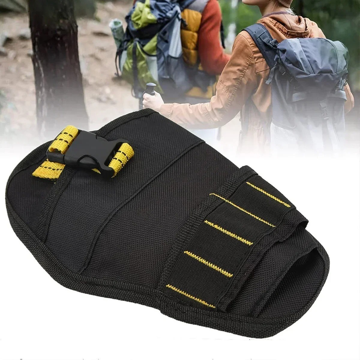 Heavy Duty Drill Holster Tool Belt Pouch Bit Holder Hanging Waist Bag Drill Tool