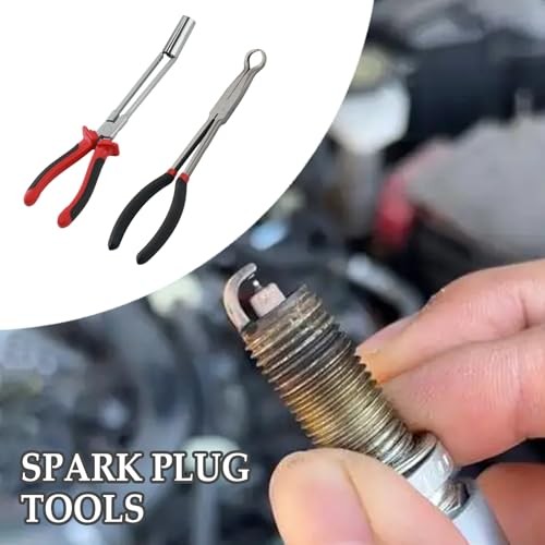 2PCS Sleeve & Round Spark Plug Tools Kit,Multi-functional Spark Plug Boot