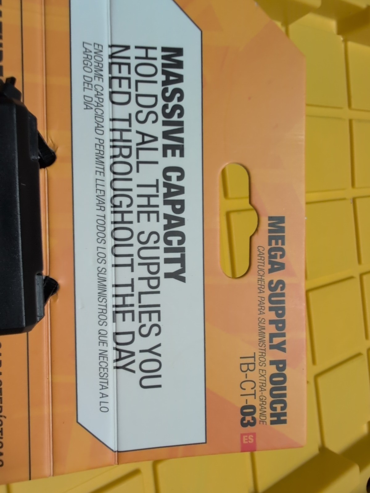 ToughBuilt Mega Supply Pouch TB-CT-03 Cliptech Kickstand 7 Pockets & Loops Rare