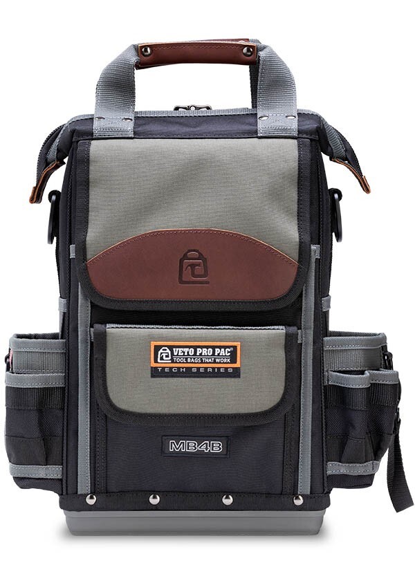 Veto Pro Pac MB4B Gatemouth Meter Bag with Base and Removable Backpack Straps