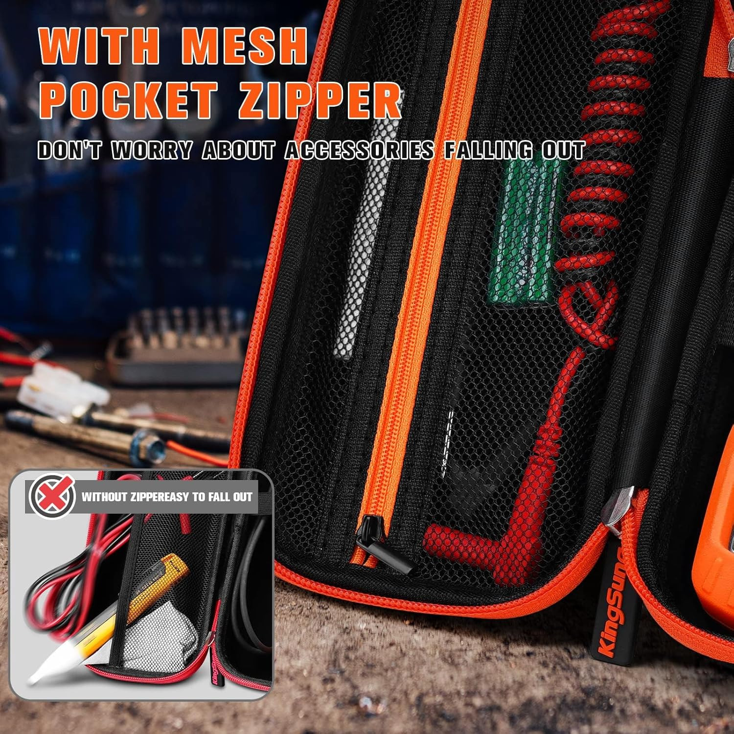 Hard Caser Bundle with Magnetic Hanger Strap Replacement for Klein Tools MM400/