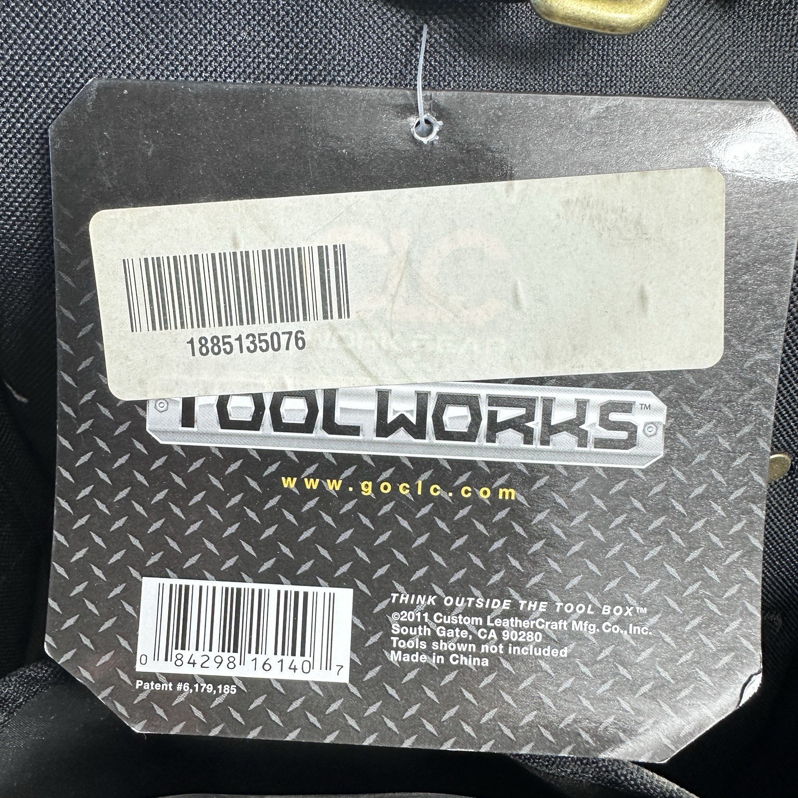 CLC 1614 Professional Carpenters Combo Tool Belt Black 23 Pockets Rugged Work