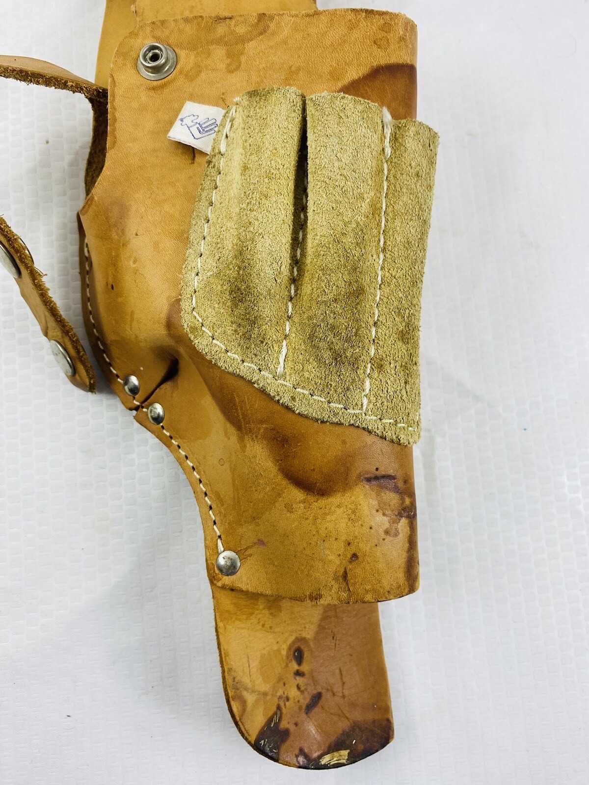 Rooster Products Genuine Leather Drill Construction Tool Holster, R–414 – READ