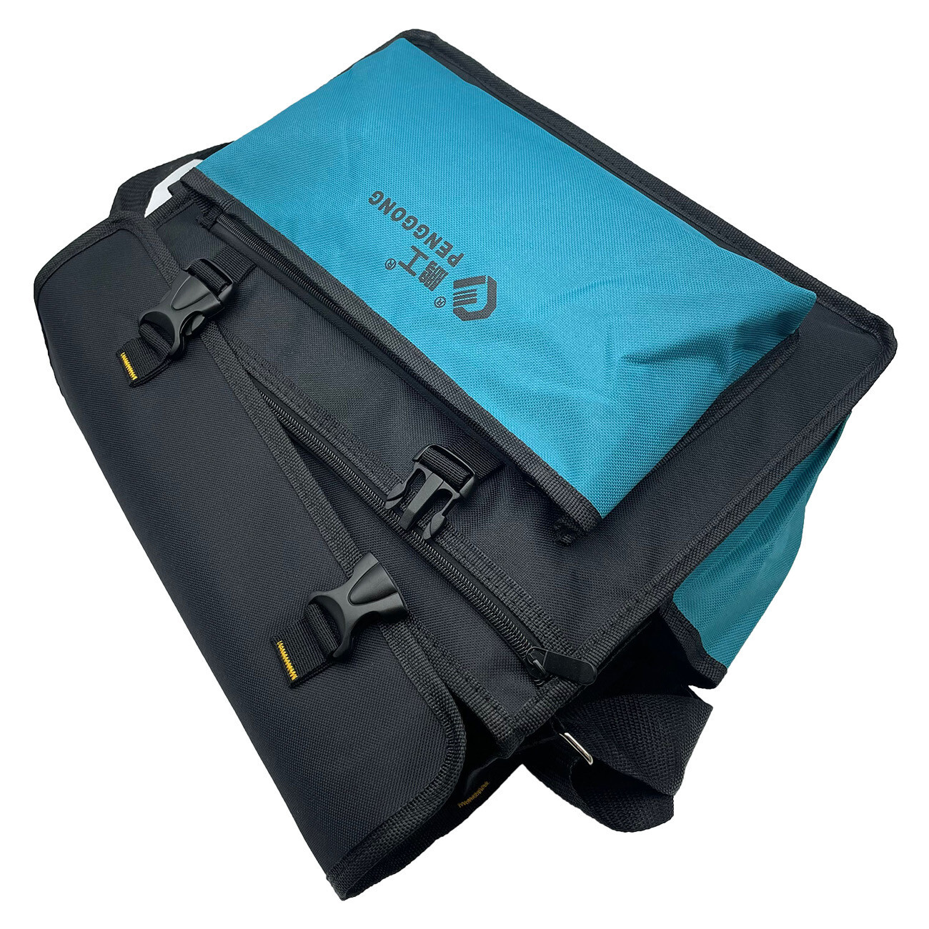 15″ Wide Mouth Heavy Duty Electrician Tool bag Multi Purpose 15.35″x4.92″x12.6″