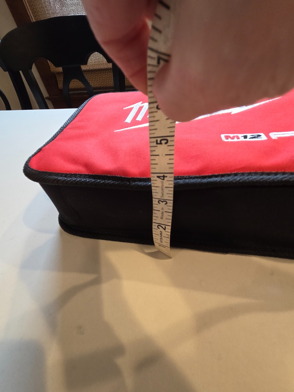 Milwaukee Tool Bag – Tough Industrial High Quality Soft Zip Case Power Pro Red