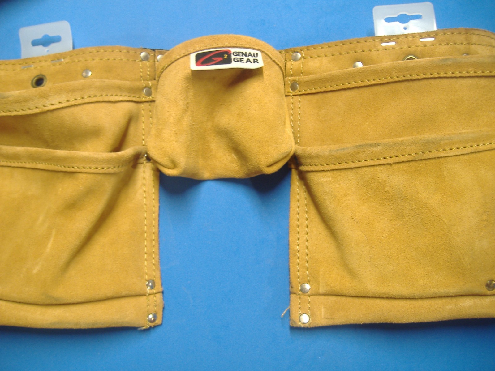GENAU GEAR ELEVEN POCKET TOOL BELT WITH TWO HAMMER HOLDERS #4145