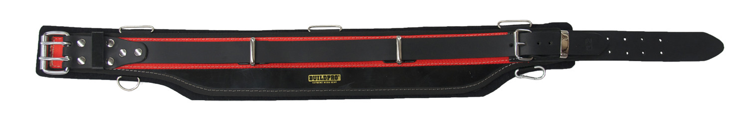 BuildPro Builders Carpenters Plasterers Set 5 Piece Leather Heavy Duty Stitching