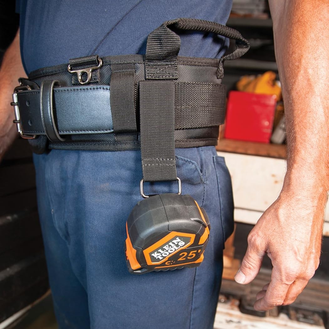 Klein Tools 2 Inch Wide Padded Tool Belt Large 35 To 39 Inch Waist Support