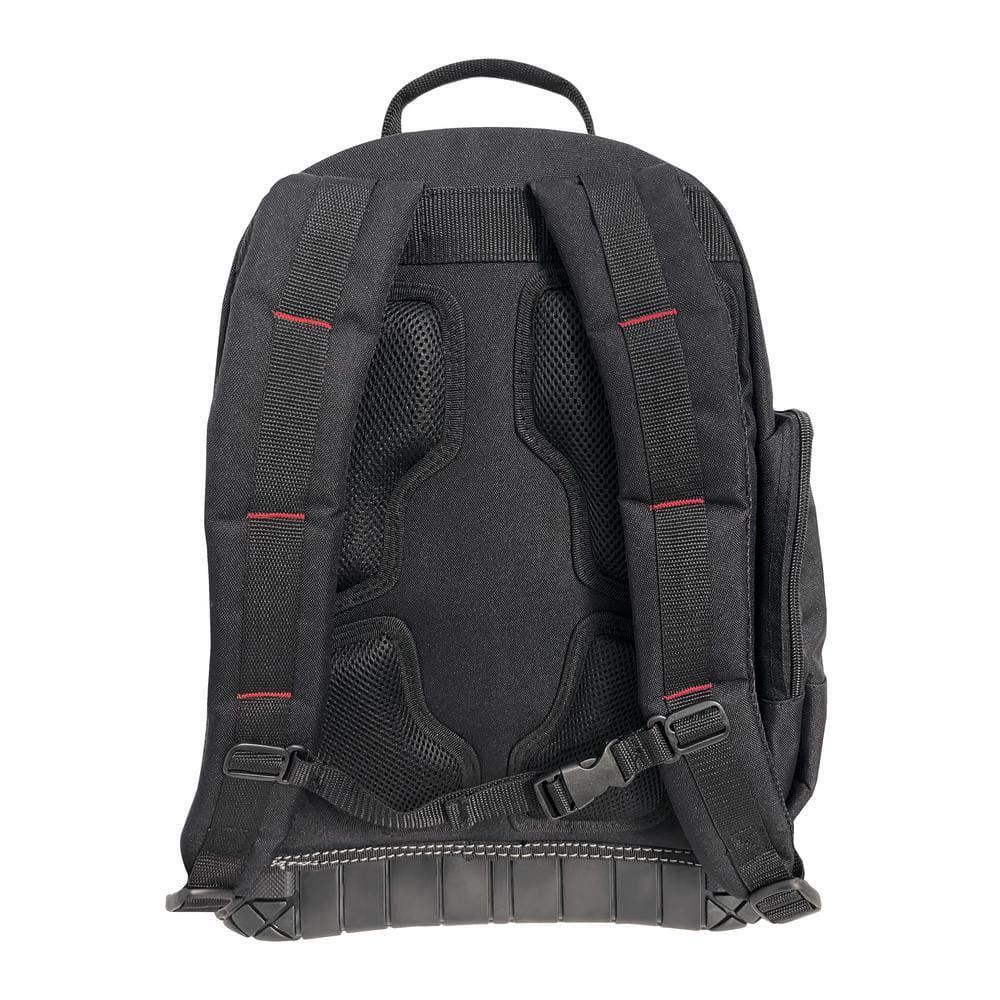 Husky 16 in. Tool Backpack Water Resistant 19 Internal Pockets Organize Tools
