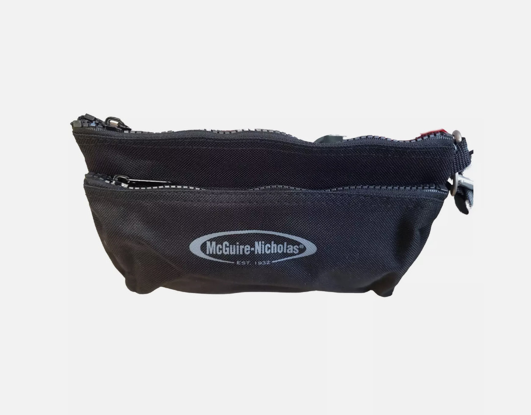 McGuire Nicholas Small Accessory Bag Combo with Snap Hook Carabiner Clip