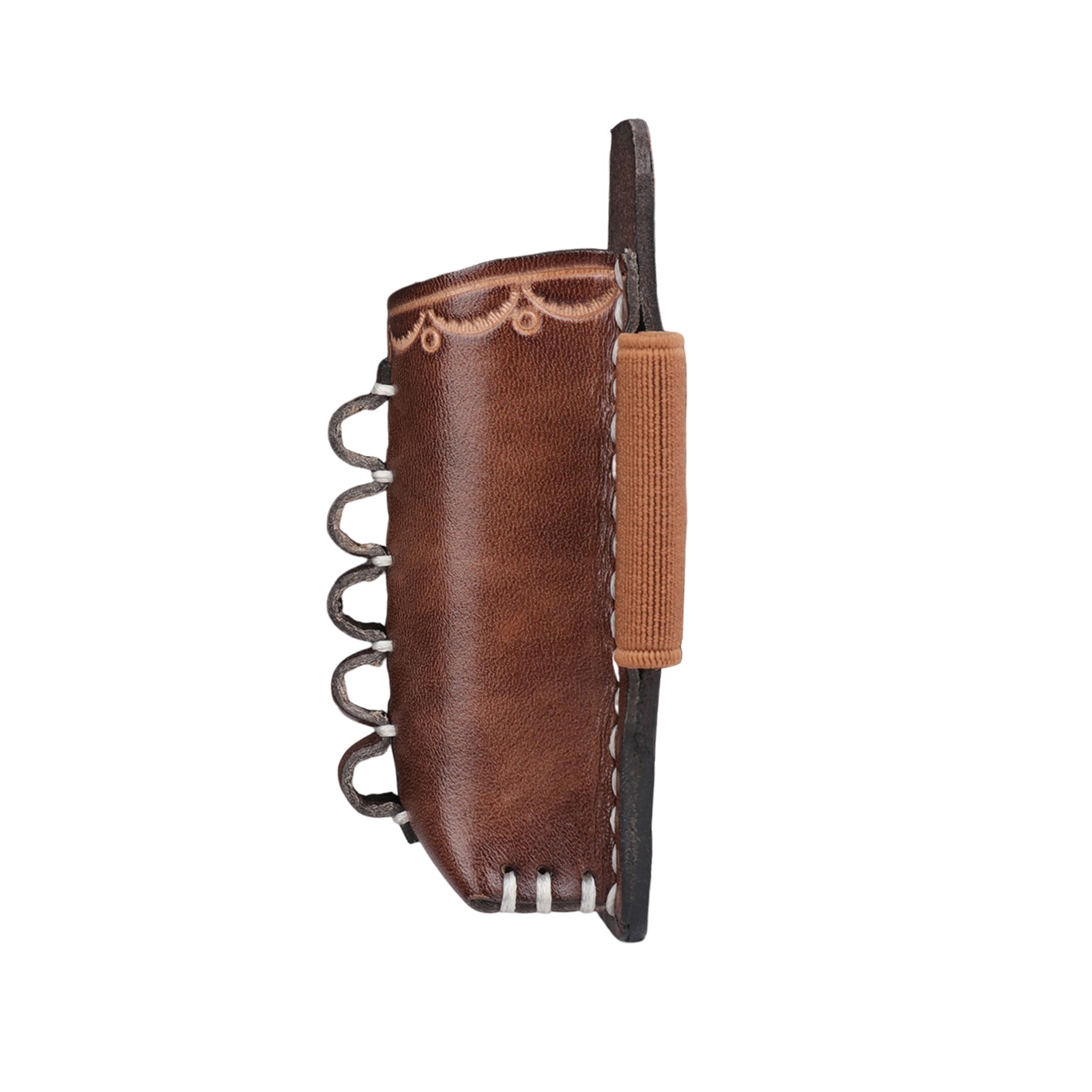 TOURBON Leather 4-in-1 Tools Belt Holder EDC/Flashlight/Bits Adapte