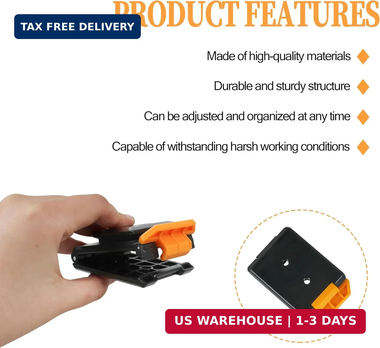 Tool Belt Clip Fits for TOU-CT Models ClipTech Pouches
