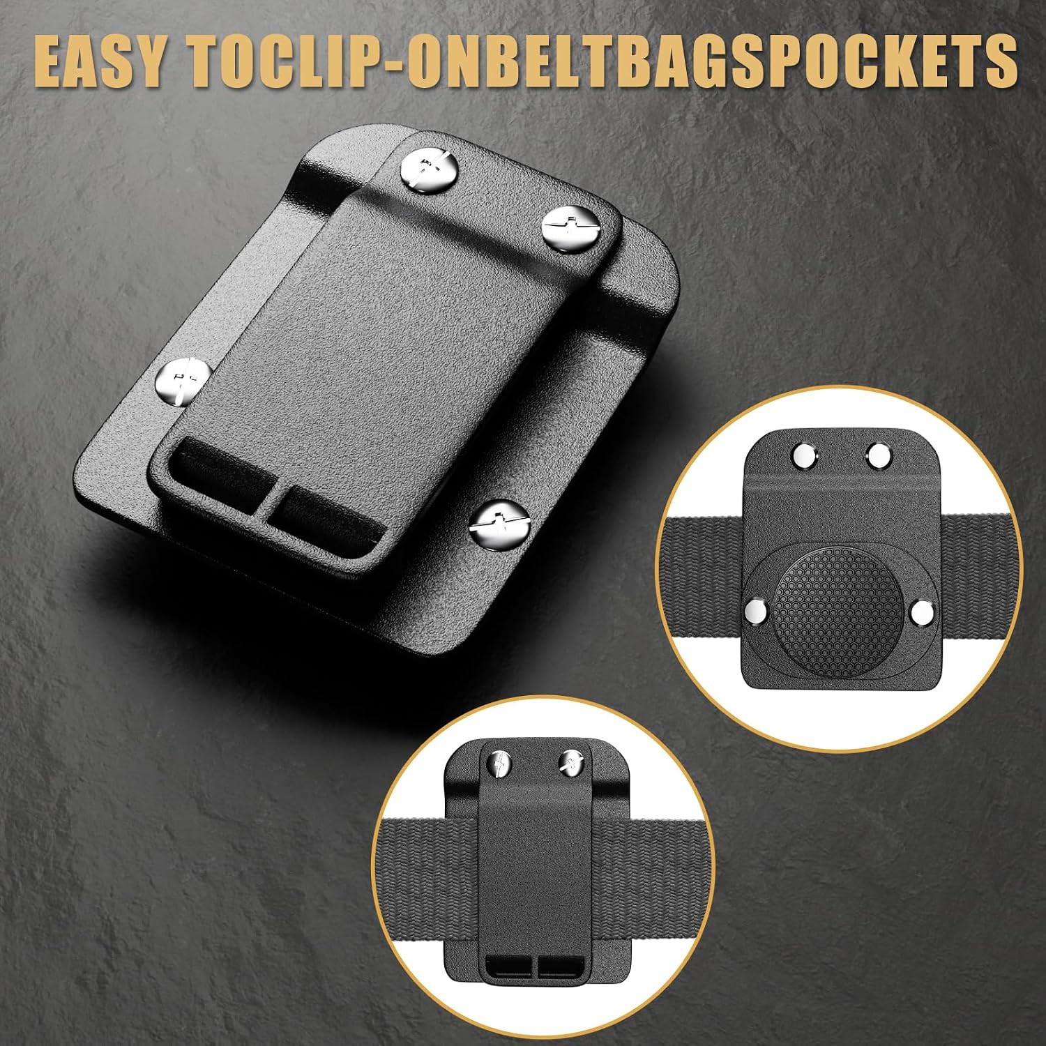 Magnetic Tool Holder Super Strong Tool Holster, Magnet Belt Clip Neodymium