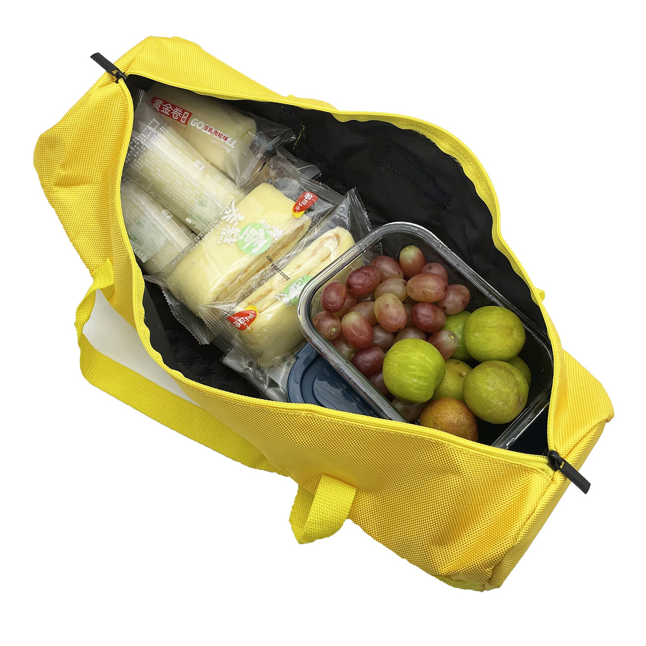 16-20inch Yellow Tool Bag with Zippers Muti-Purpose Waterproof Storage Portable