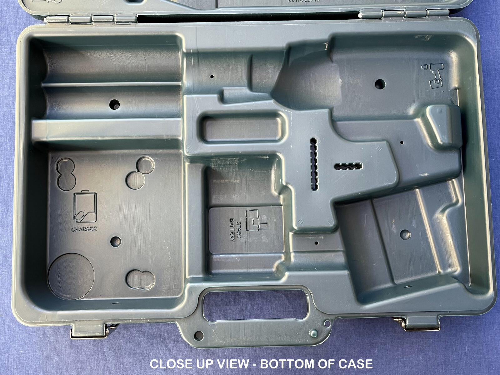 NOS ✅ GENUINE BOSCH TOOL CASE LARGE 20″ x 14″ OEM 2610915779 for BRUTE 18V DRILL
