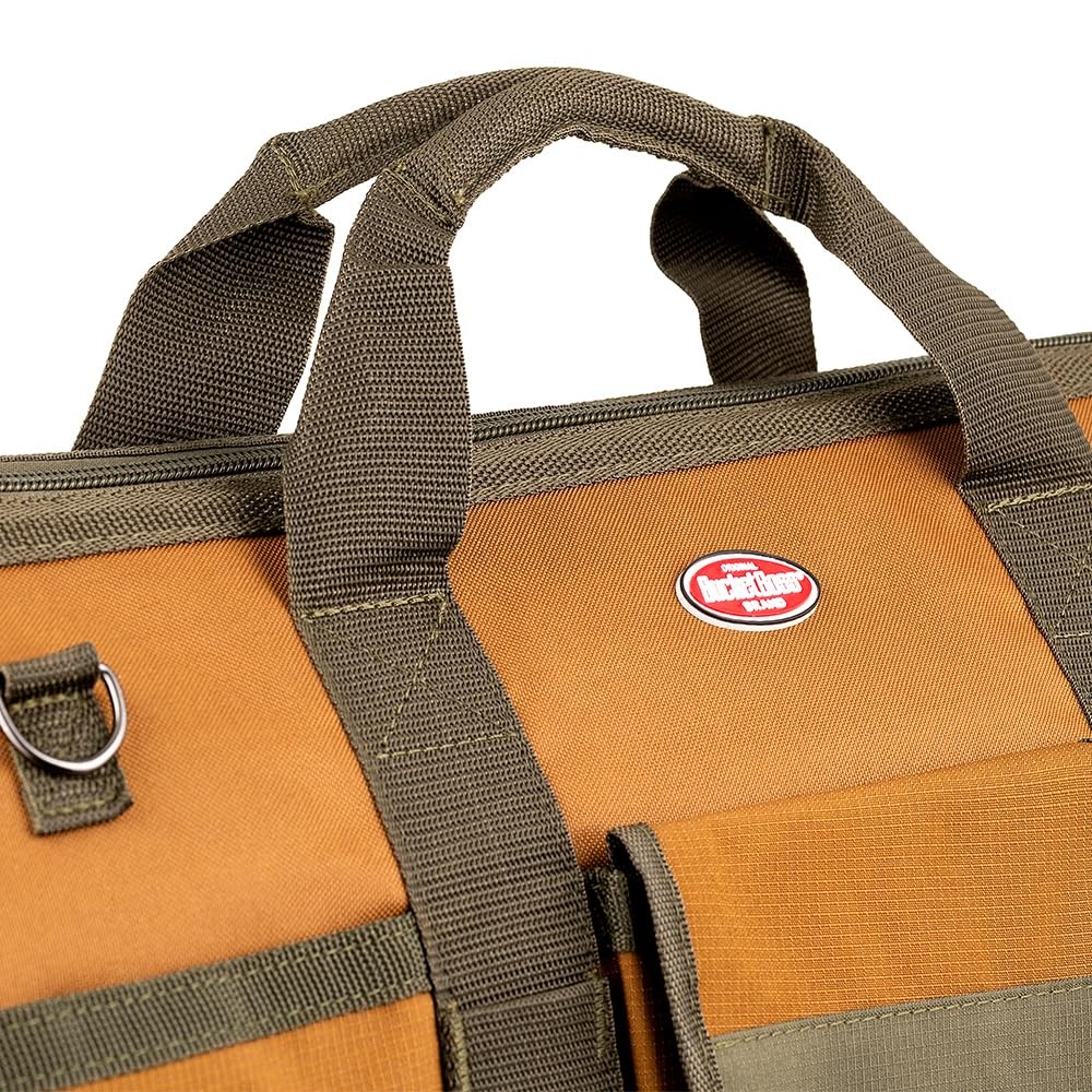 Tool Bag,Longboy,16 Pocket,24X10X10 20 liters, Solid Black