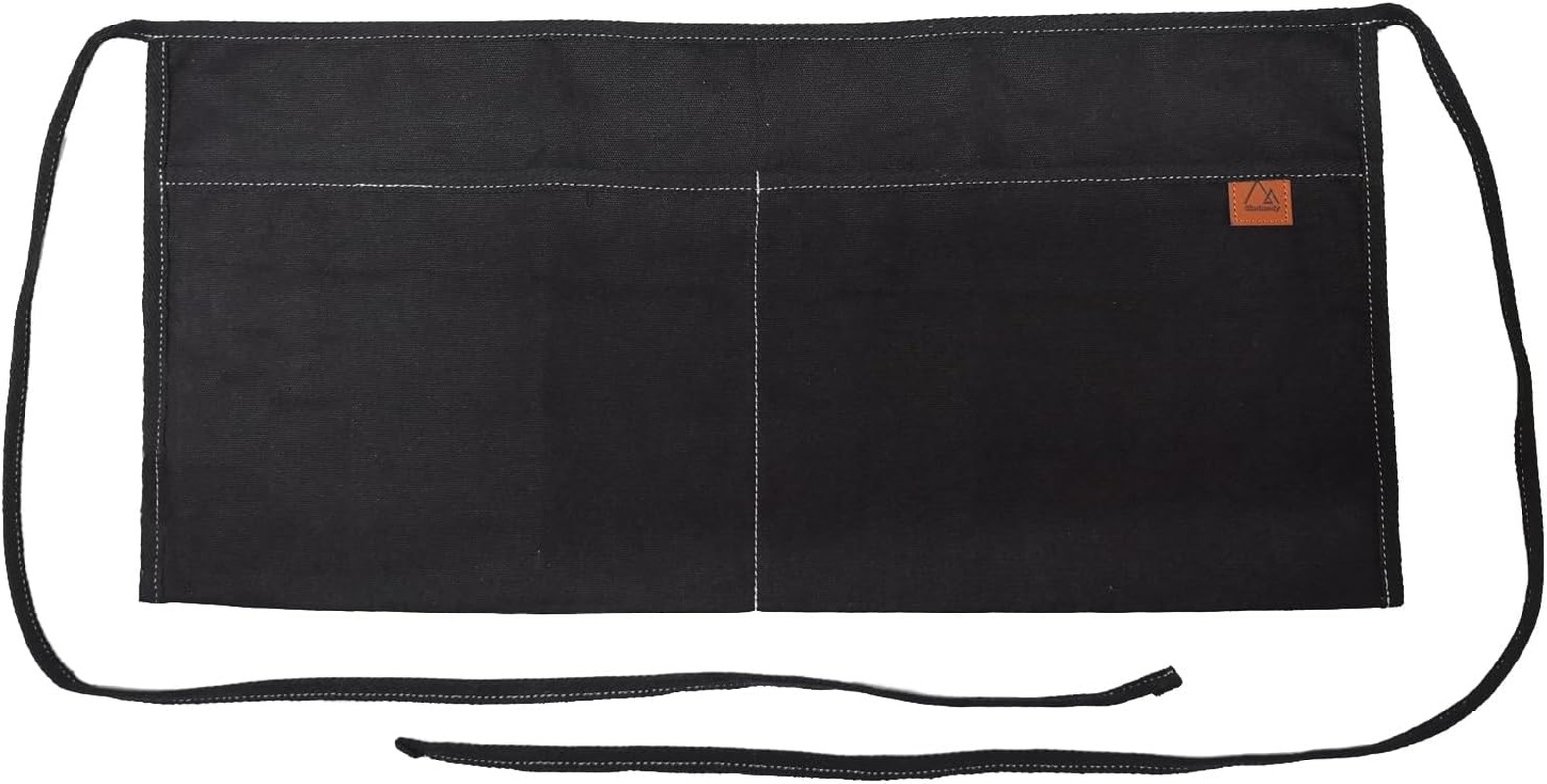 2 Pocket Canvas Work Waist Apron Unisex Tool Utility Apron Tool Belt Woodworkers