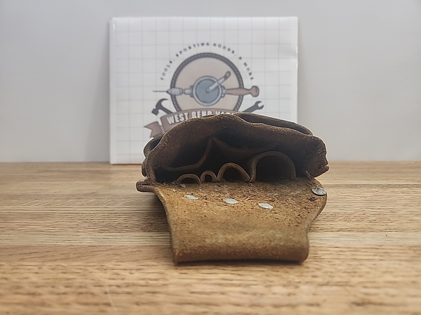 Vintage Western Electric Leather Tool Pouch, 168 Kit