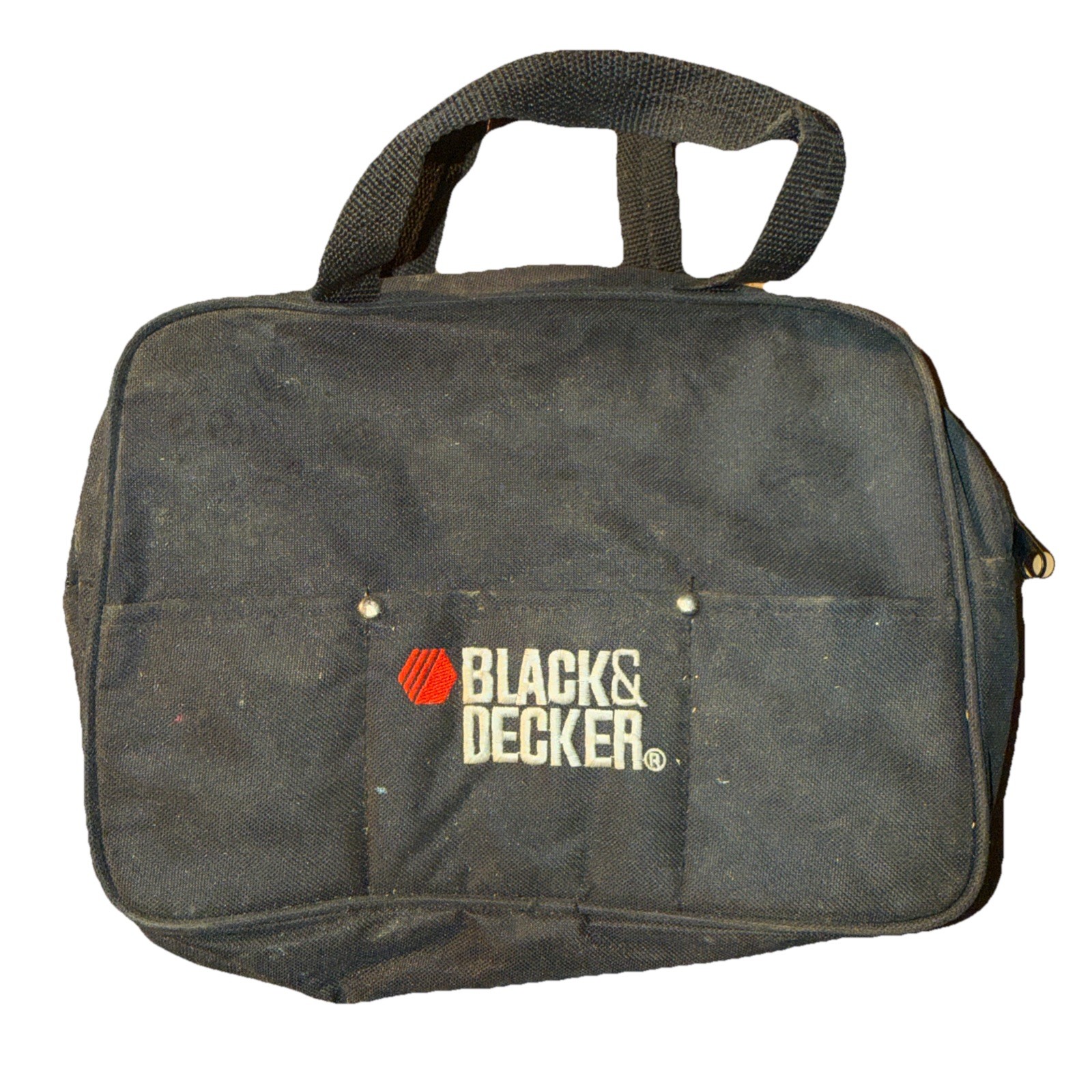 Black & Decker Canvas Tool Case 13″ × 9″ × 3″ – Used
