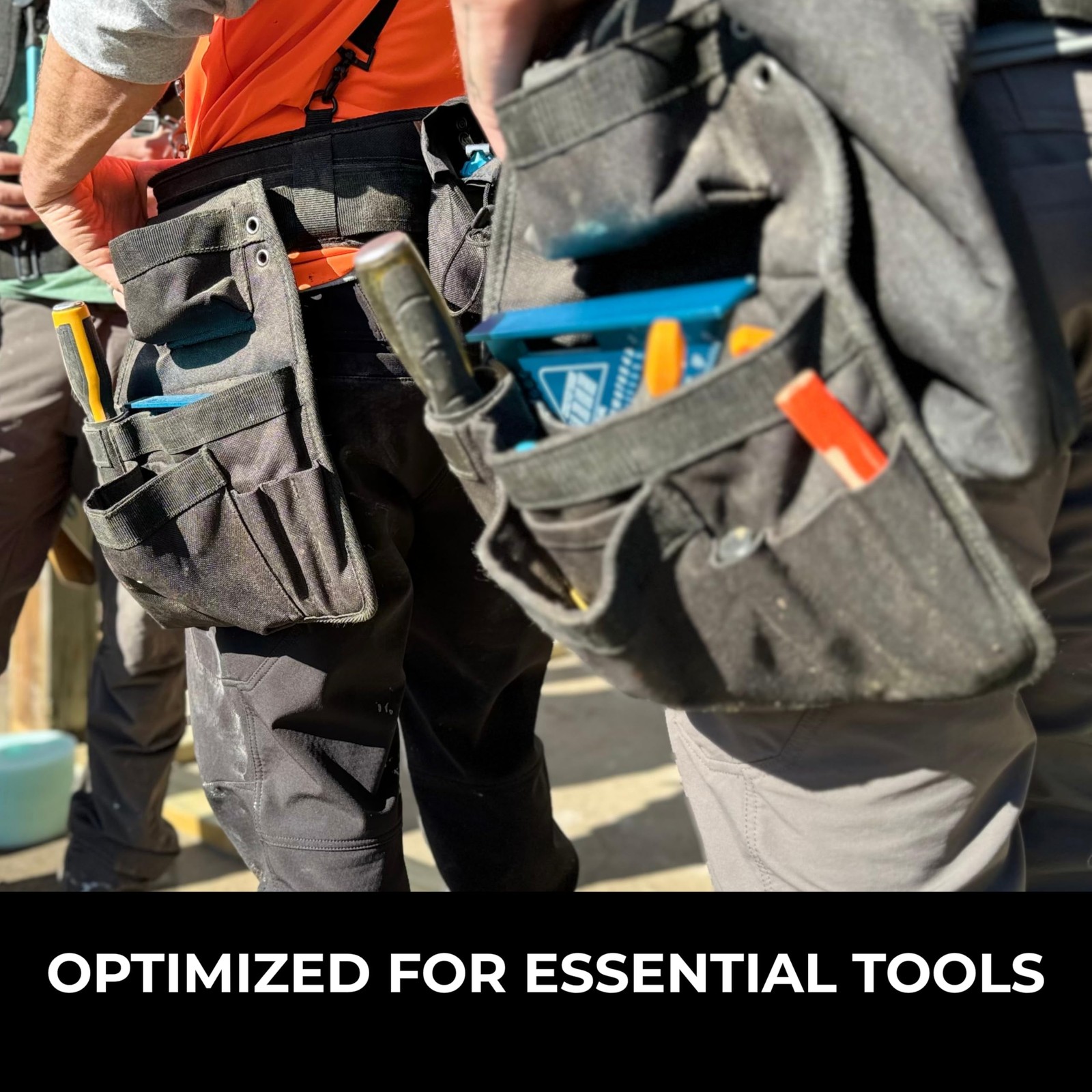 Essential Tool Belt Set With Suspenders, Ideal for Framers, Carpenters and Co…