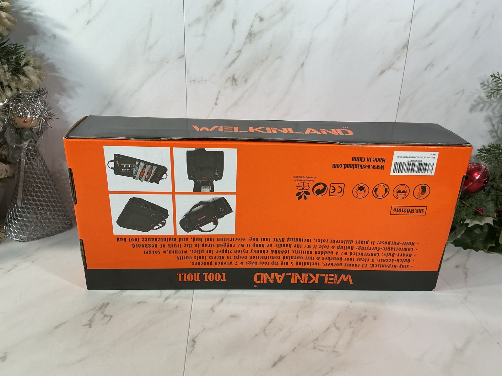 Welkinland Tool Roll Bag Heavy Duty Tool Organizer ~ W021016 ~ NEW/ SEALED