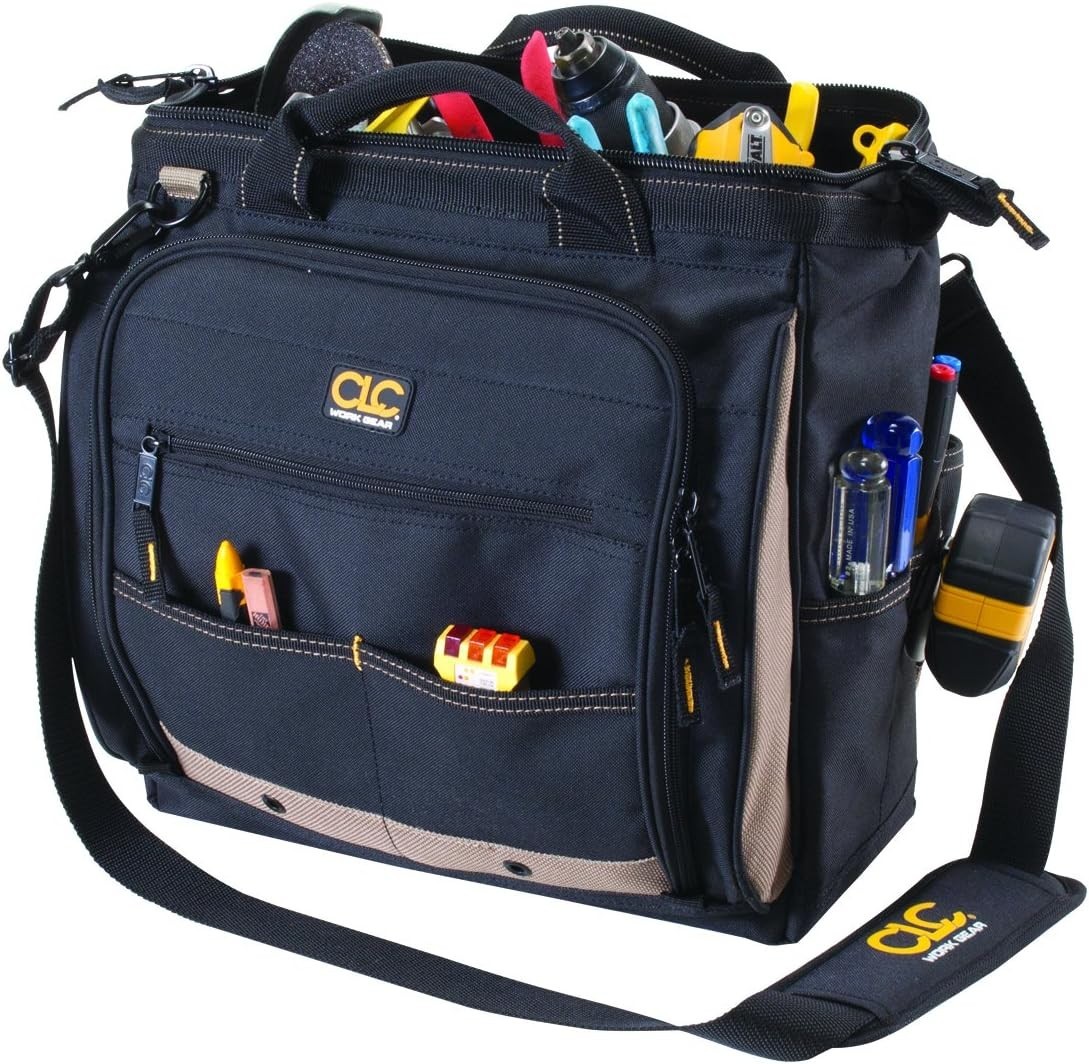 13″ Tool Carrier Bag with 30 Pockets, Multi-Compartment