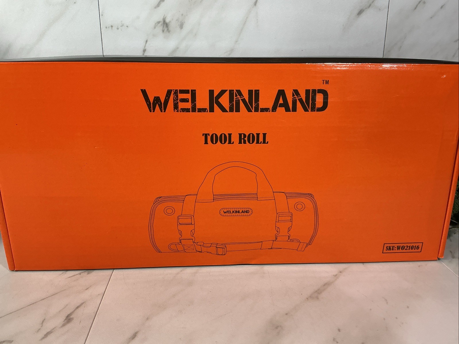 Welkinland Tool Roll Bag Heavy Duty Tool Organizer ~ W021016 ~ NEW/ SEALED