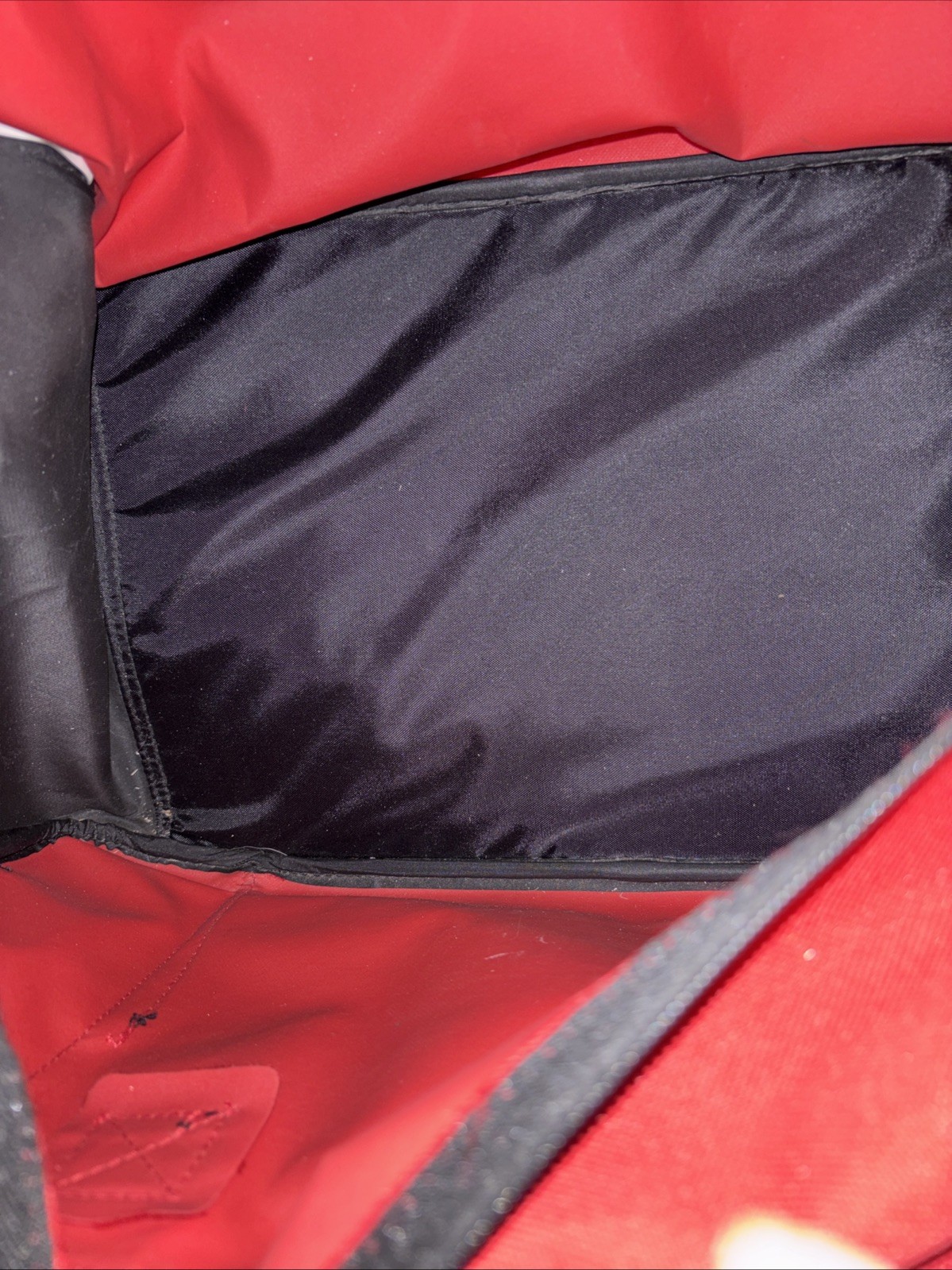 Kim Ray Tool Bag, Black And Red 17 X 8 ￼￼