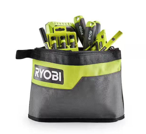 Waterproof 12 In. Zipper Utility Pouch for Tools, Multi-Purpose Bag