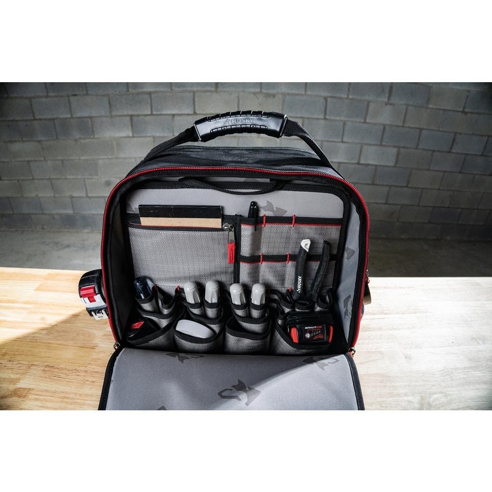 Husky Heavy-Duty 16 in. PRO Technician Tool Bag