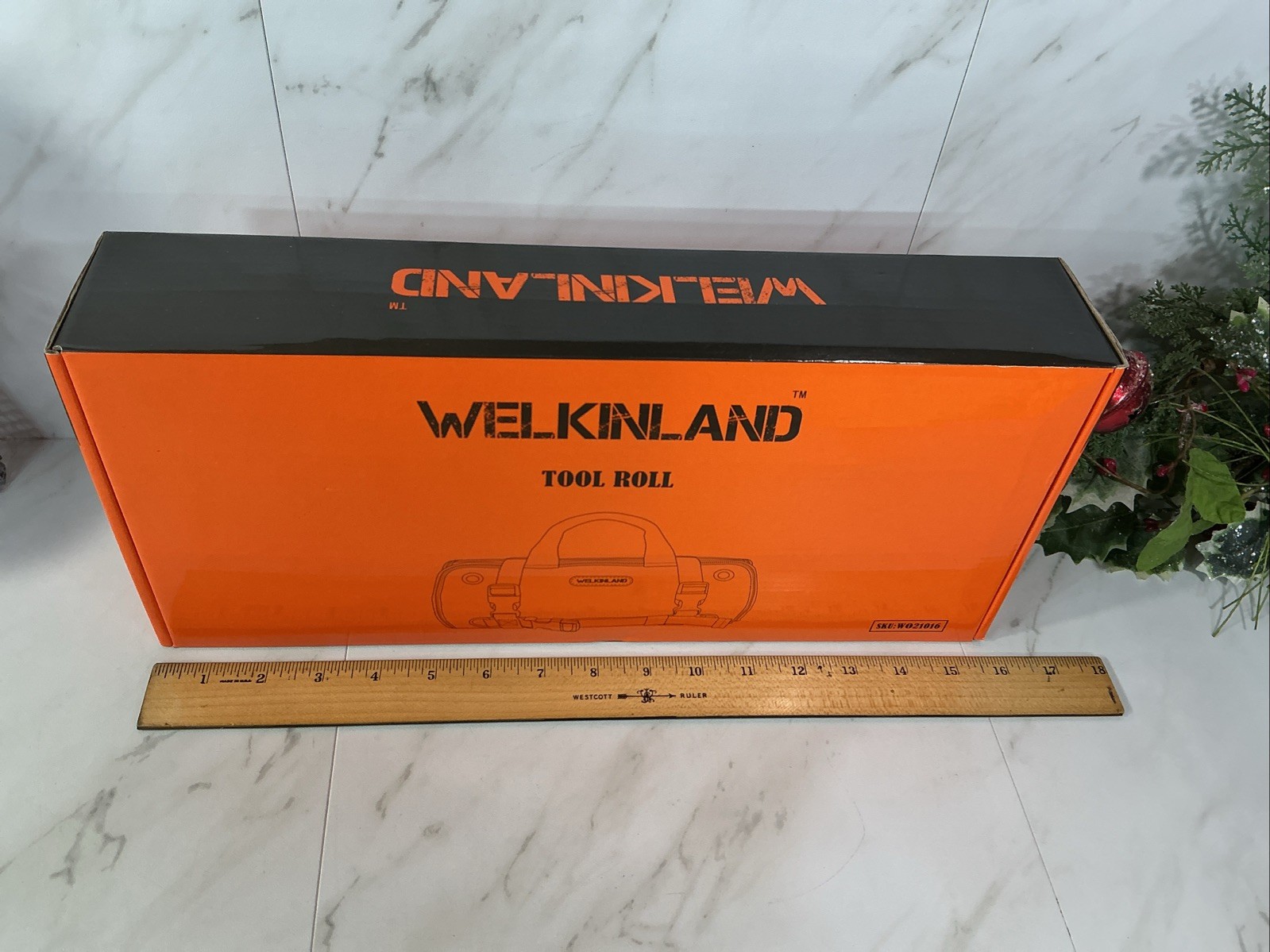 Welkinland Tool Roll Bag Heavy Duty Tool Organizer ~ W021016 ~ NEW/ SEALED