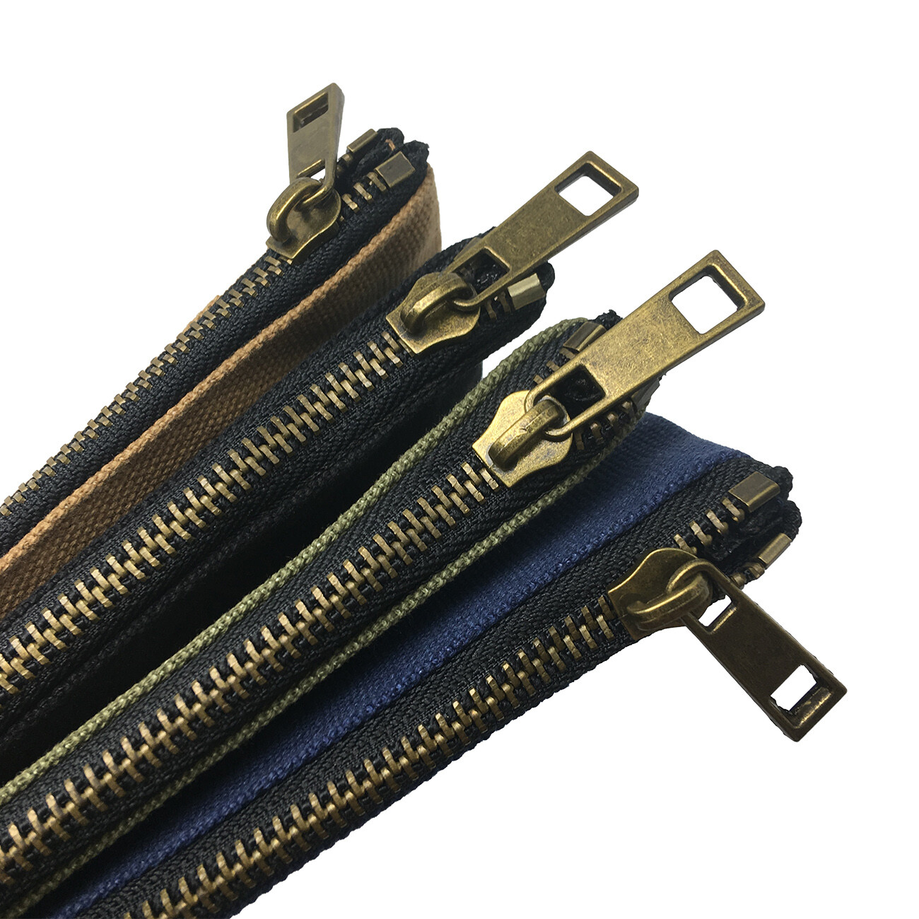 50PCS Small easy carry Canvas Tool Bag Metal Zippers Multi Purpose 12.2x 6.5inch