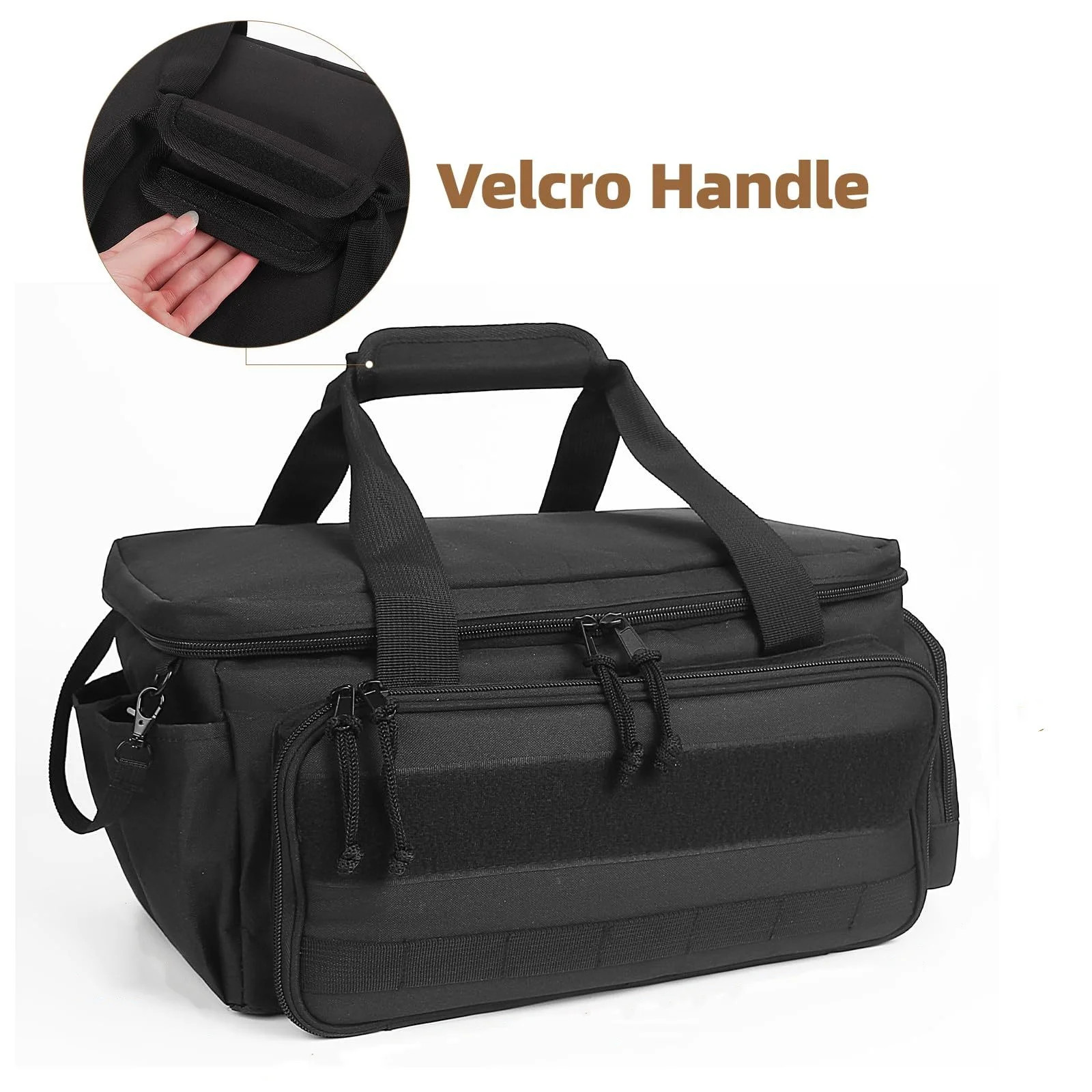 14 Inch Heavy Duty Tool Bag Portable Work Organizer Non Slip Base Storage