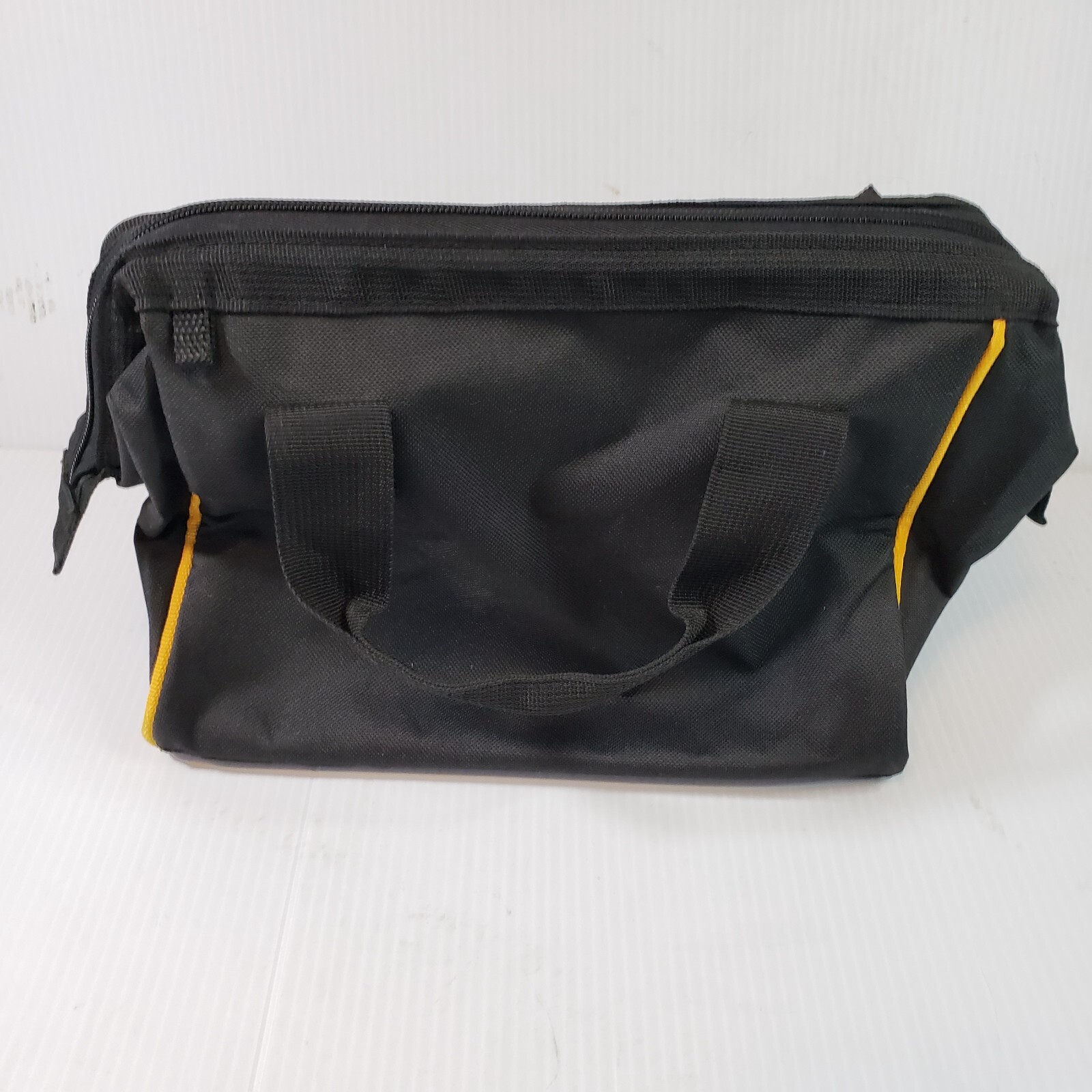 13 Inch Wide Mouth Tool Bag Molded Waterproof Base With 3 Pockets