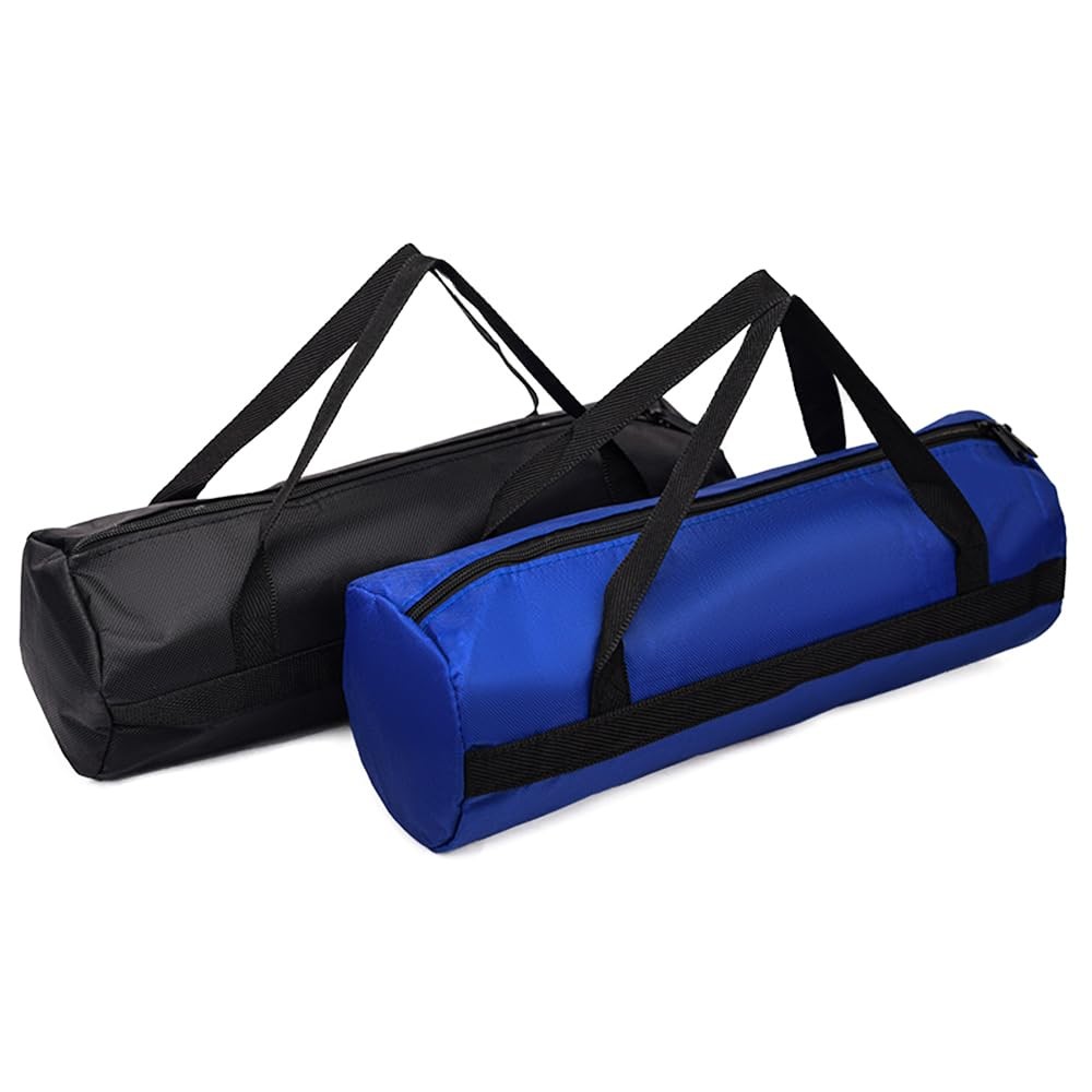 2 Pack Tool Bag With Zipper 15 Inch Utility Wide Mouth Heavy Duty Storage Tote
