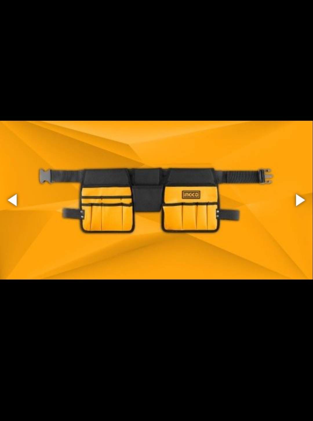 14 Pocket 600D Polyester Multi-Purpose HeavyDuty Construction ToolBelt