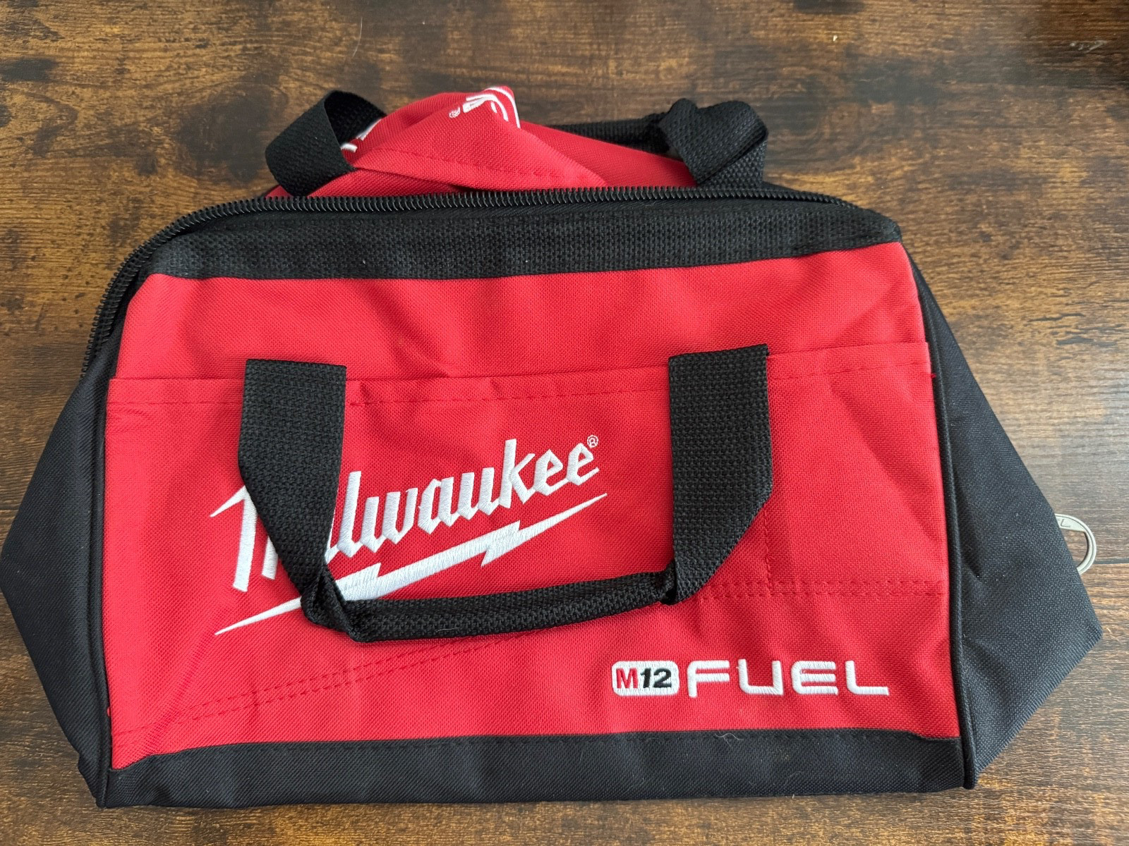 Genuine Milwaukee FUEL M12 13″ Heavy Duty Canvas Tool Bag 13″ x 9″ x 10″