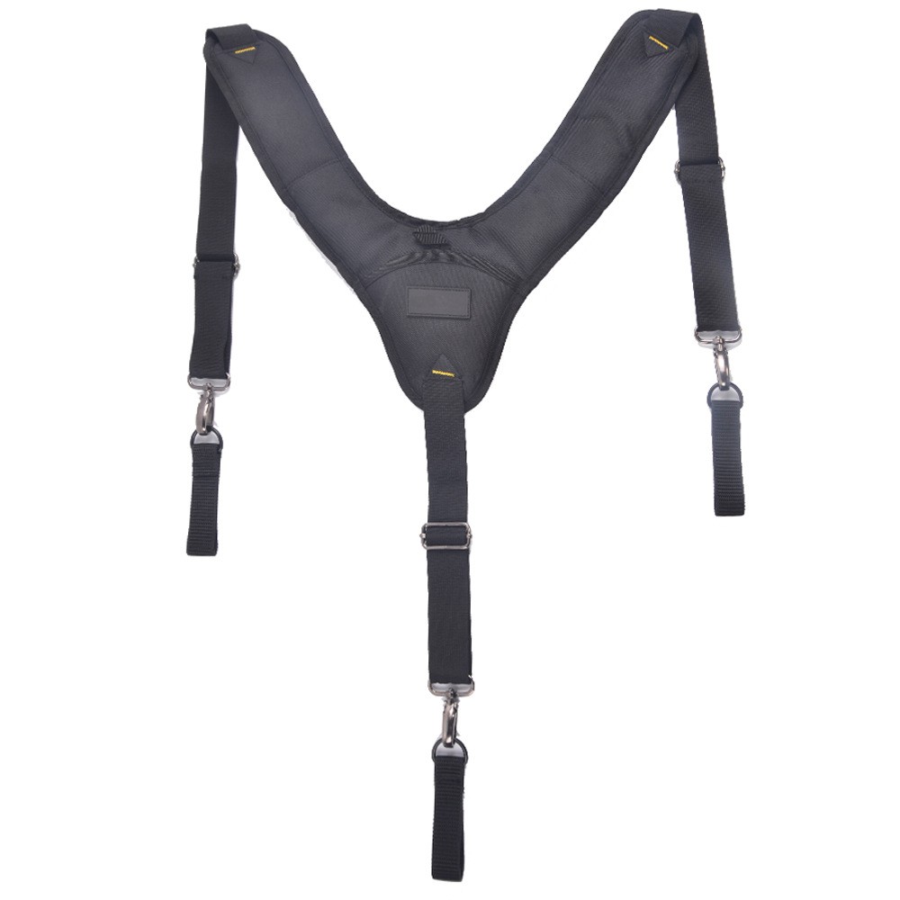 Y-shaped Work Suspender Tool Belt Padded Shoulder Harness Adjustable Heavy Duty