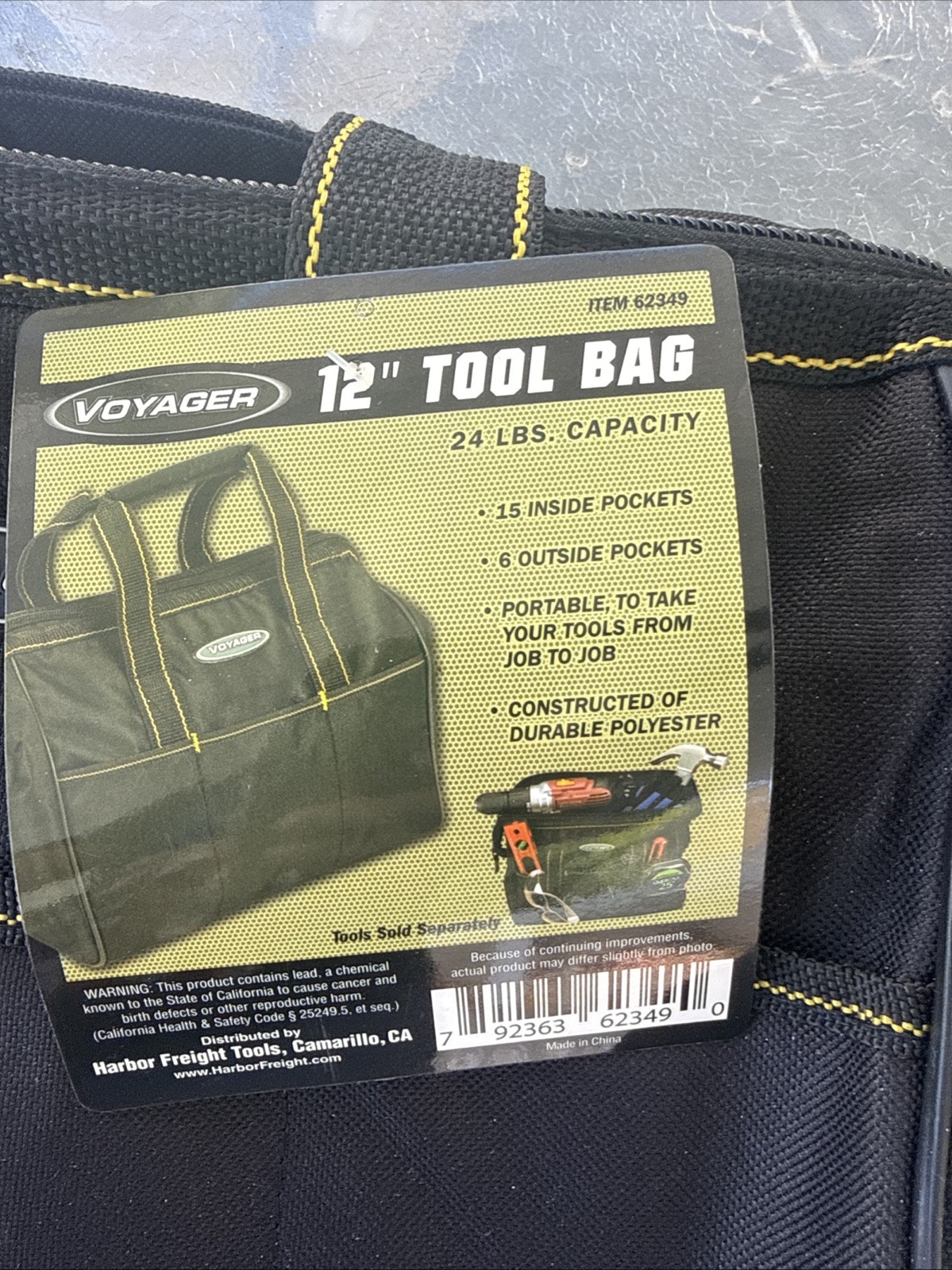 Voyager 12” Tool Bag New Unused Multi Pocket Tool Storage Bag