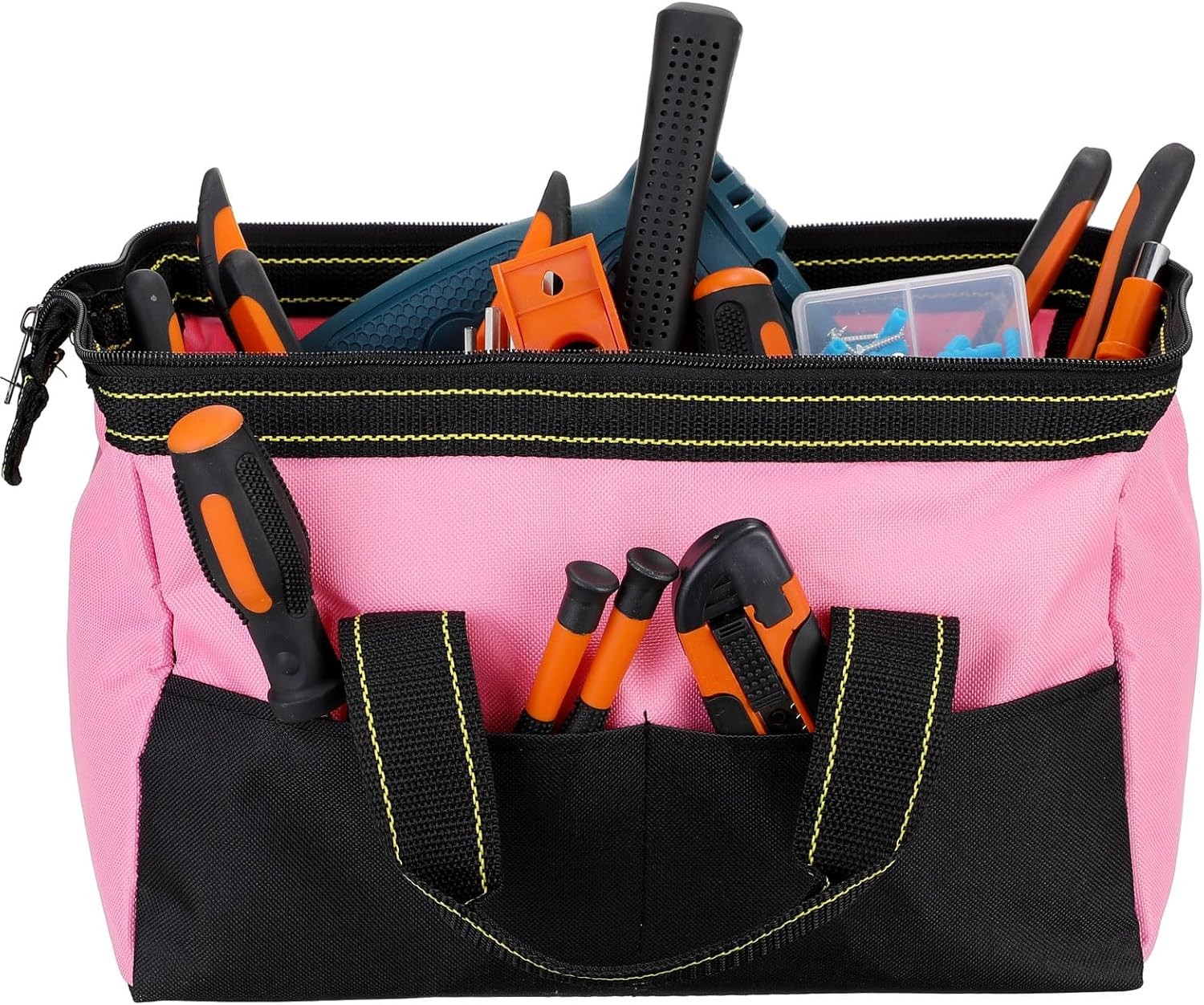 3 Pack Tool Bag for Men with Waterproof Hard Bottom