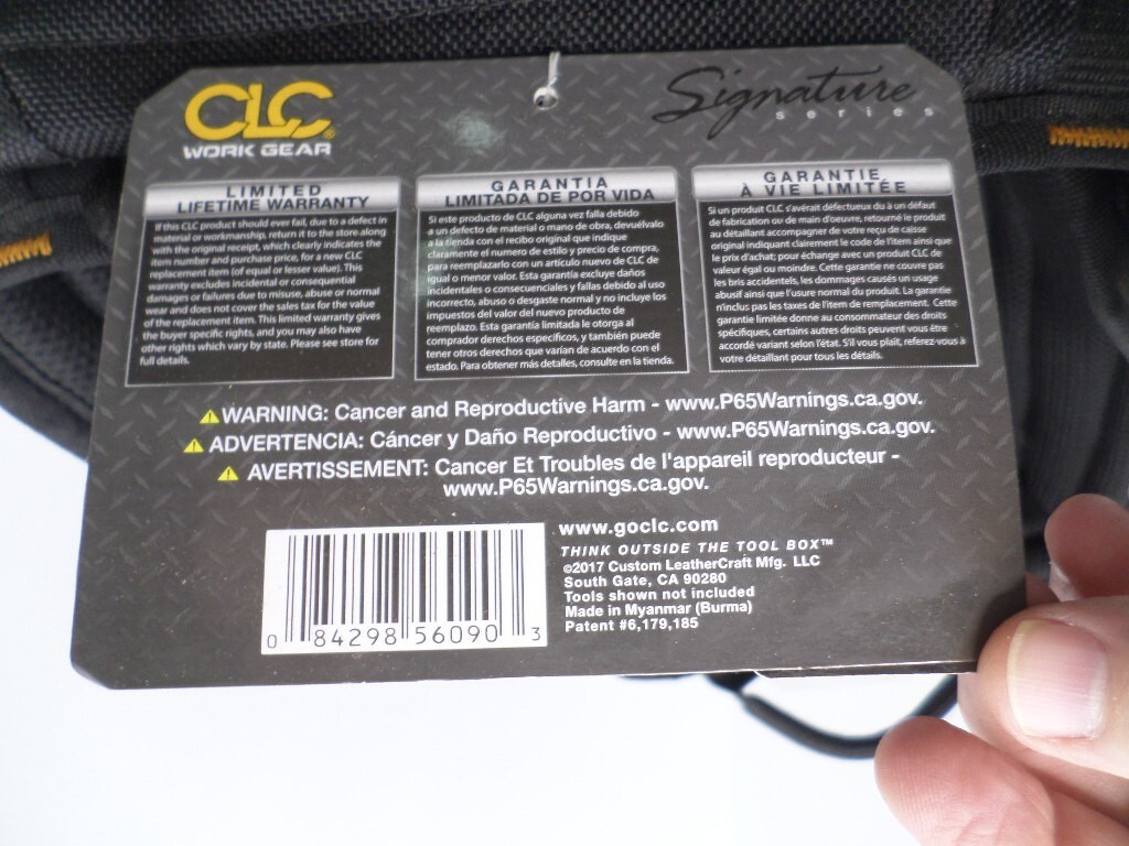 CLC Custom Leathercraft 5609 3 Piece Electrical Combo Tool Belt, 20 Pocket