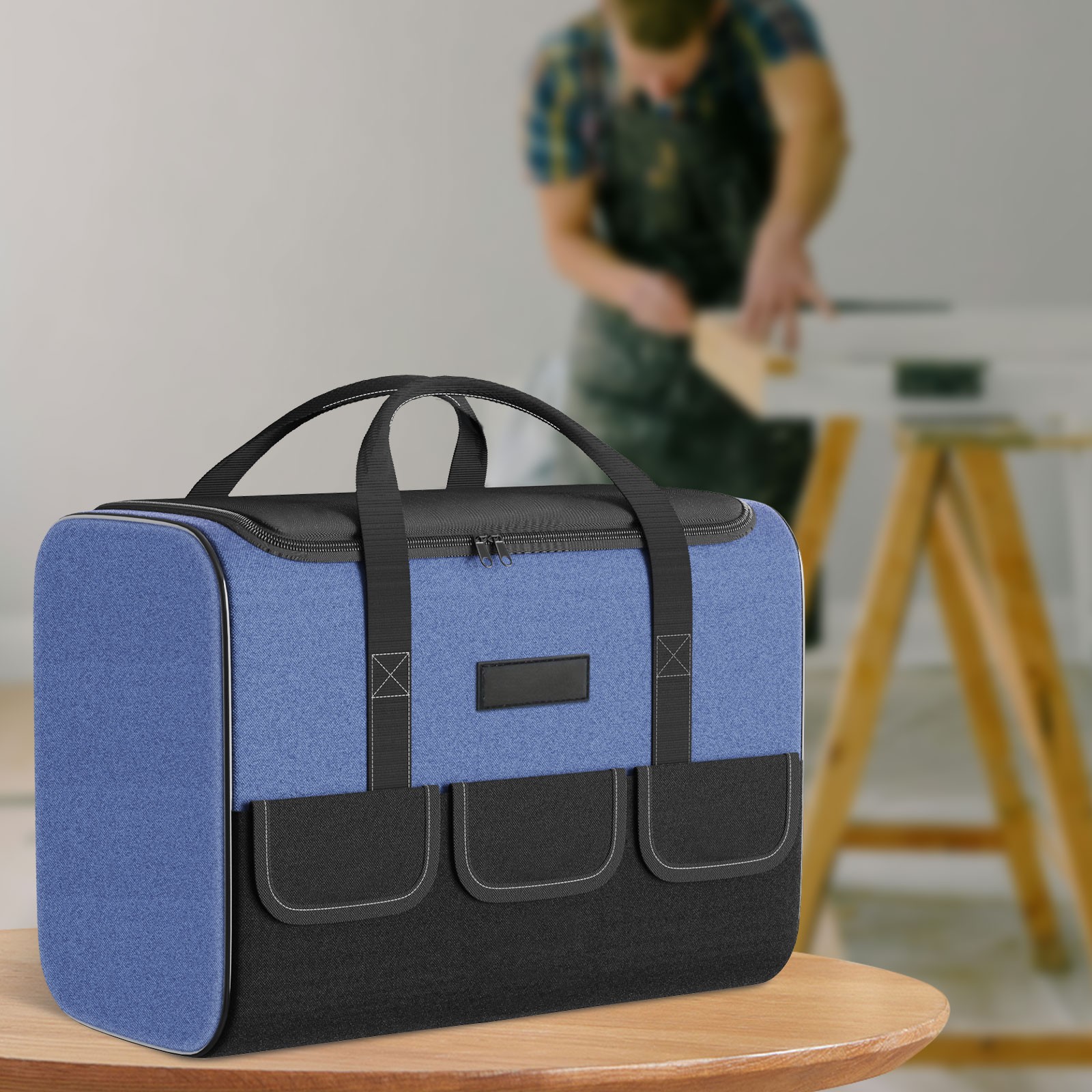 Tool Bag Heavy Duty Multifunctional Large Capacity Portable Storage Bag Outdoor