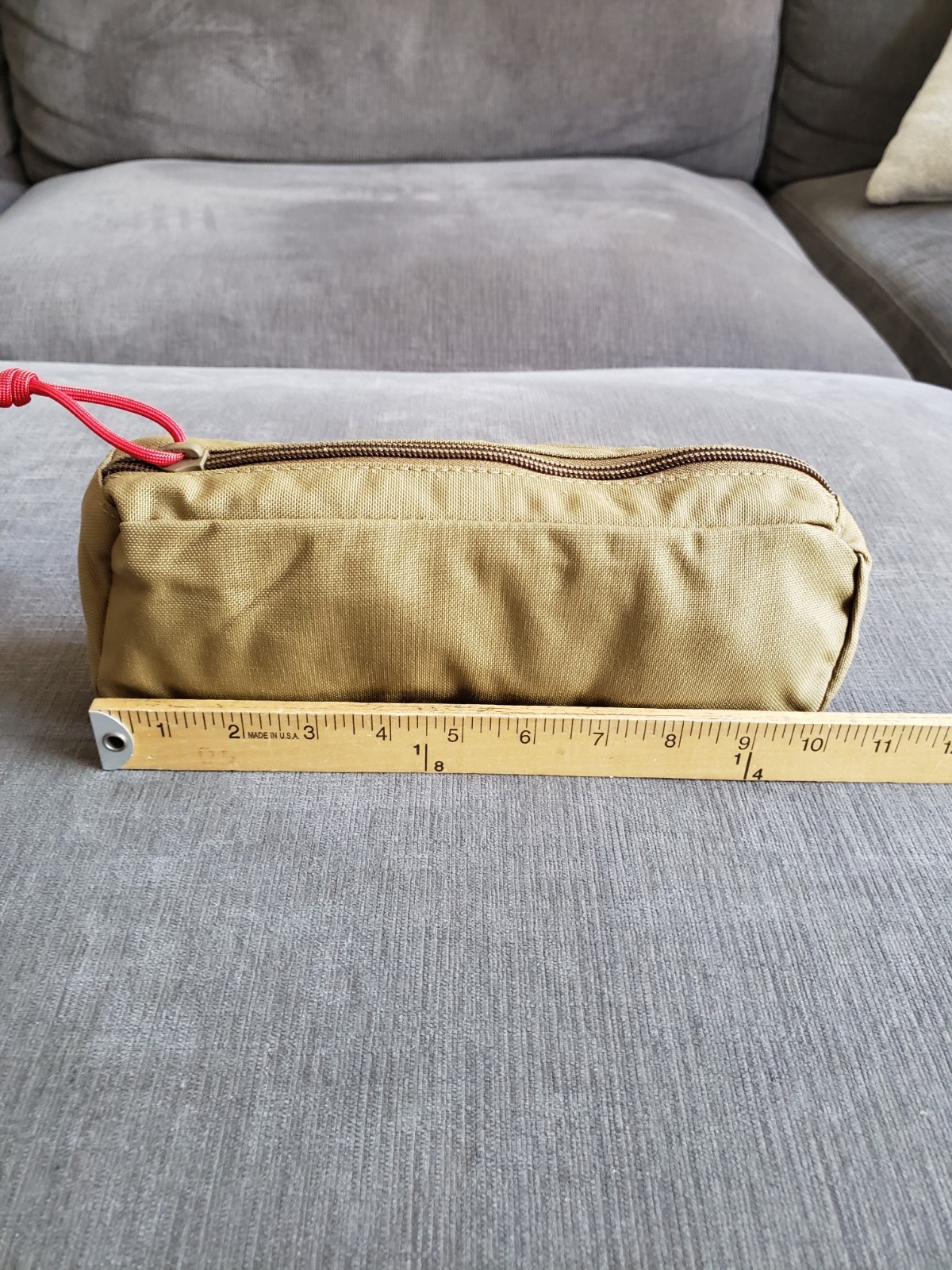 Atlas 46 Tool Roll Bag Yorktow Coyote Brown 10″ Zipped Pouch Accessories Bag NEW
