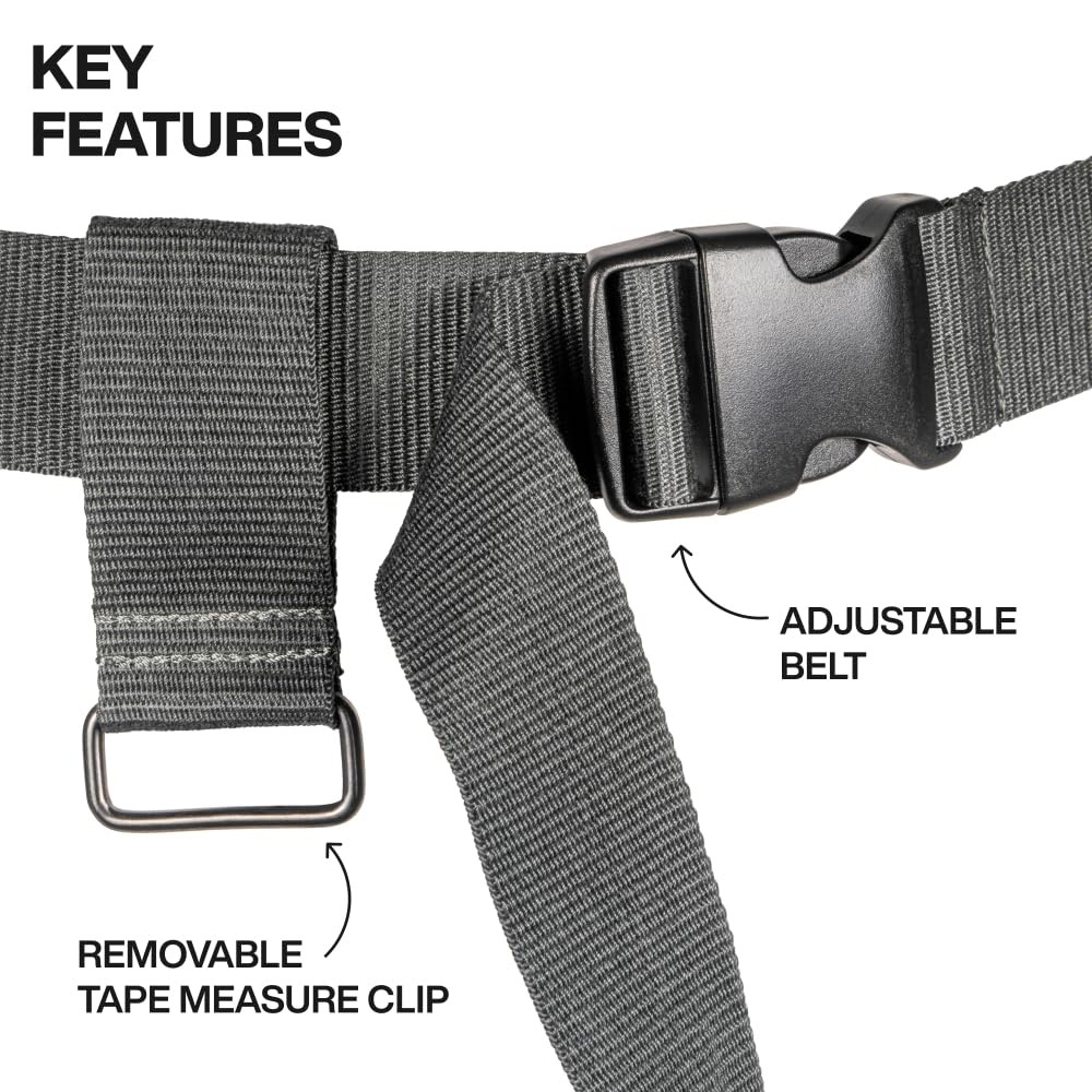 Klein Tools 21022 6-Pocket Tool Apron, Durable Duck Canvas 6-Pocket, Gray
