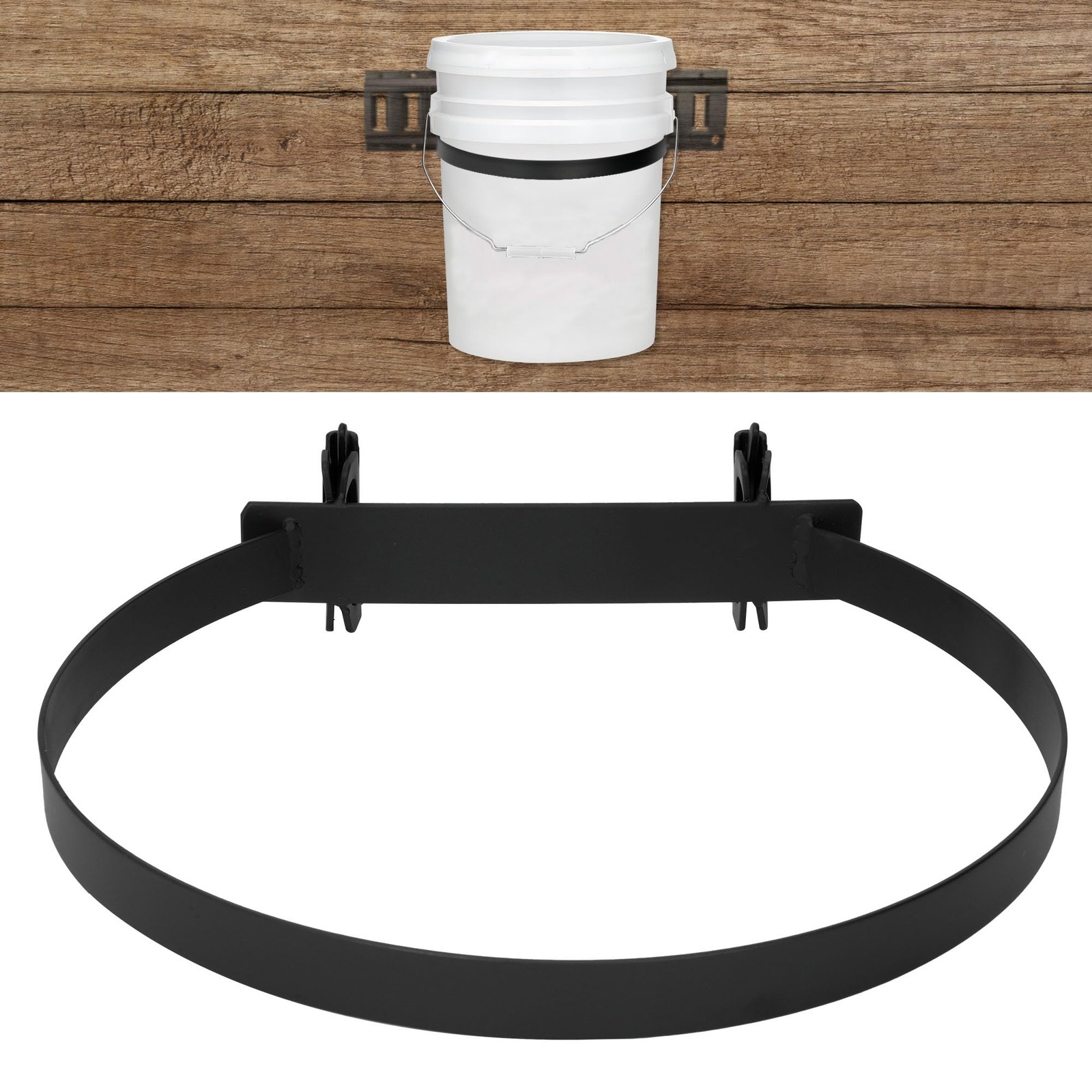 5 Gallon Bucket Holder for E Track Wall Mount Buckets Hanger E Track Accessor 2x
