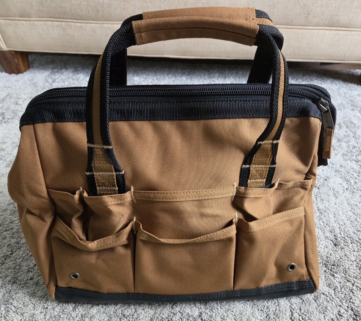 Carhartt 14 » Quality Heavy-duty Tool Bag with 26 Pockets Padded Huge Opening