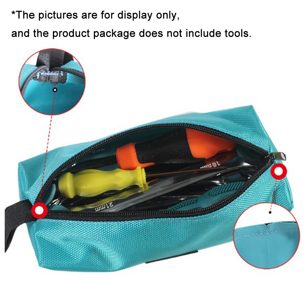 Practical Hand Tool Storage Bag Pouch in 1680D Oxford Cloth with Compact Size