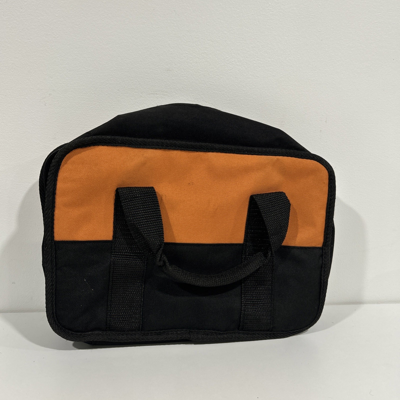 RIDGID Small Tool Bag Canvas 12x9x4 Inch Tool Kit Carrying Case Organizer