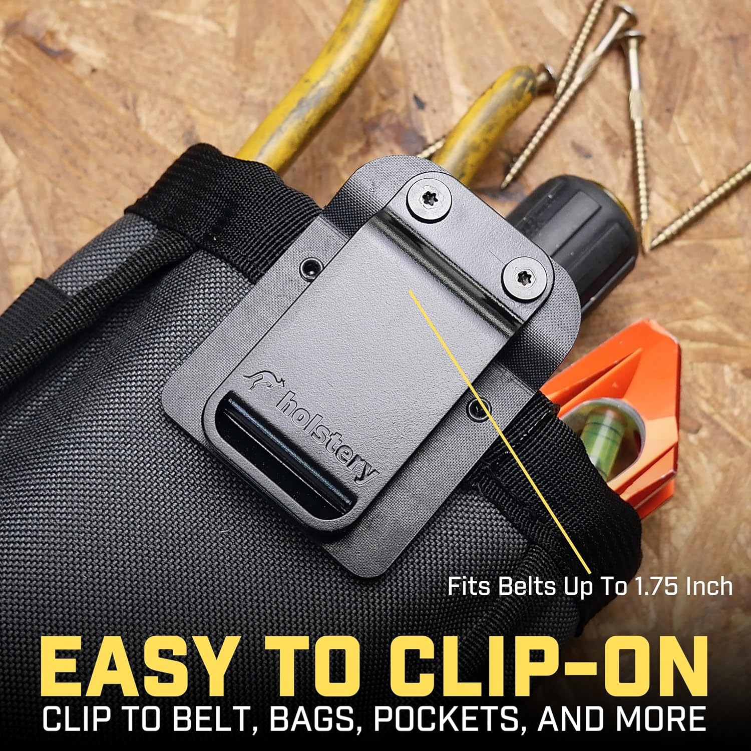 Big Joey Clip-On Tool Pouch for Efficient Hardware Organization – Unisex Design