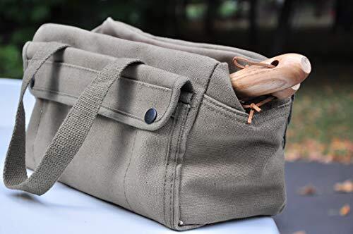 Government Issued Style Mechanics Heavy Duty Tool Bag with Brass zipper and s…